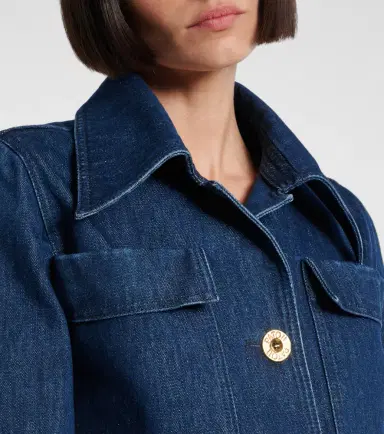 Patou Cropped denim jacket | Thumbnail 5