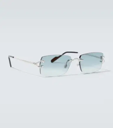 Cartier Eyewear Collection Signature C De Cartier rectangular sunglasses | Thumbnail 3 Cartier Eyewear Collection Signature C De Cartier rectangular sunglasses | Thumbnail 3
