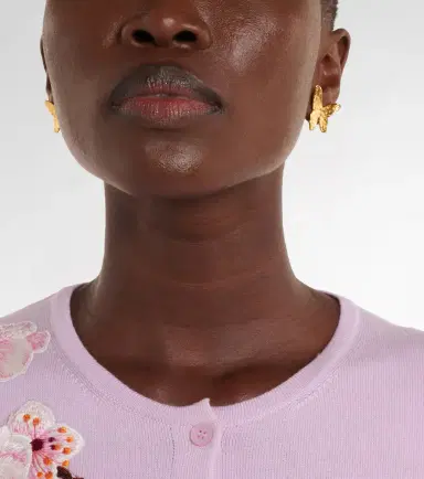 Oscar de la Renta Butterfly earrings | Thumbnail 6 Oscar de la Renta Butterfly earrings | Thumbnail 6