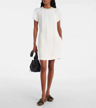 Brunello Cucinelli Monili minidress | Thumbnail 2