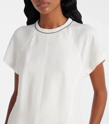 Brunello Cucinelli Monili minidress | Thumbnail 4