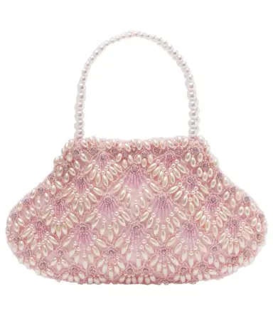 Clio Peppiatt Scallop Mini embellished tote bag | Thumbnail 1