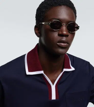 Gucci GG oval sunglasses | Thumbnail 4