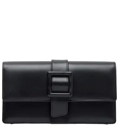 Manolo Blahnik Maygot leather clutch | Thumbnail 1