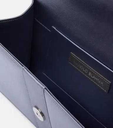 Manolo Blahnik Capri embellished satin clutch | Thumbnail 3