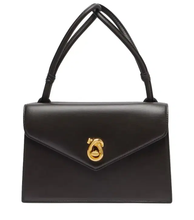 Knot Lock Small leather crossbody bag