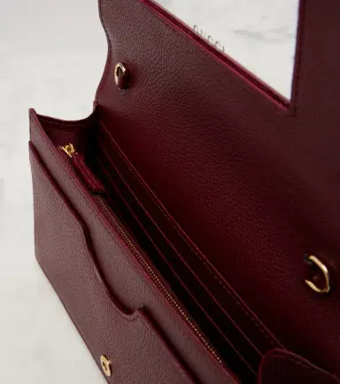 Gucci GG Petite Marmont leather wallet on chain | Thumbnail 4 Gucci GG Petite Marmont leather wallet on chain | Thumbnail 4