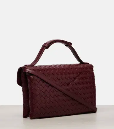 Bottega Veneta Knot Lock Intrecciato leather top-handle bag | Thumbnail 3 Bottega Veneta Knot Lock Intrecciato leather top-handle bag | Thumbnail 3