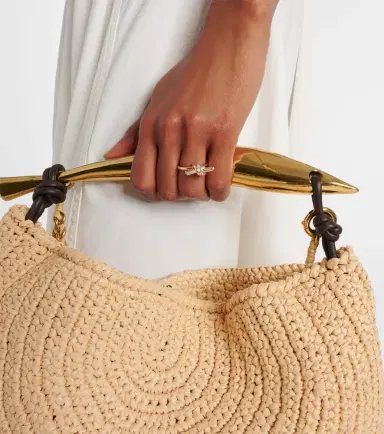 Bottega Veneta Knot gold-plated sterling silver ring | Thumbnail 5