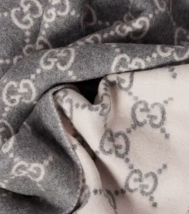 Gucci GG fringed cashmere scarf | Thumbnail 2