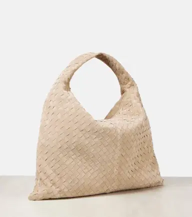 Bottega Veneta Hop Large Intrecciato suede shoulder bag | Thumbnail 5 Bottega Veneta Hop Large Intrecciato suede shoulder bag | Thumbnail 5