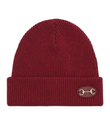 Gucci Horsebit ribbed-knit wool beanie | Thumbnail 1