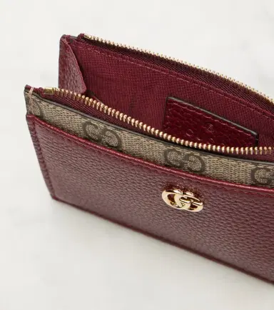 Gucci GG Marmont card holder | Thumbnail 3 Gucci GG Marmont card holder | Thumbnail 3