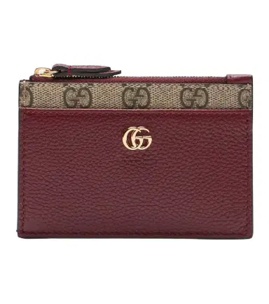 Gucci GG Marmont card holder | Thumbnail 1 Gucci GG Marmont card holder | Thumbnail 1