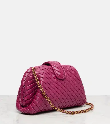 Bottega Veneta Lauren 1980 Small leather clutch | Thumbnail 2