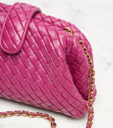 Bottega Veneta Lauren 1980 Small leather clutch | Thumbnail 3