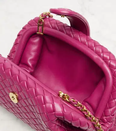 Bottega Veneta Lauren 1980 Small leather clutch | Thumbnail 4