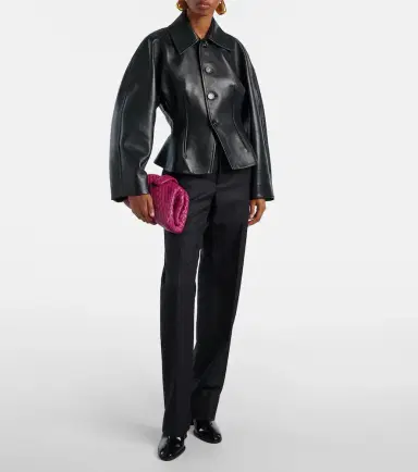 Bottega Veneta Lauren 1980 Small leather clutch | Thumbnail 6