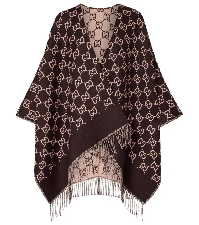 Wool poncho