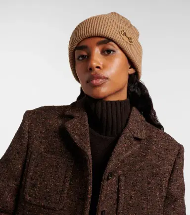 Gucci Horsebit ribbed-knit wool beanie | Thumbnail 4