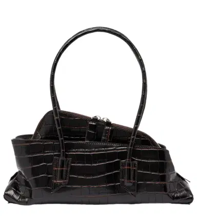 The Attico La Passeggiata Small leather shoulder bag | Thumbnail 1