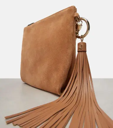 Jimmy Choo Callie suede clutch | Thumbnail 3