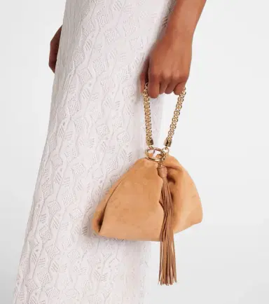 Jimmy Choo Callie suede clutch | Thumbnail 5