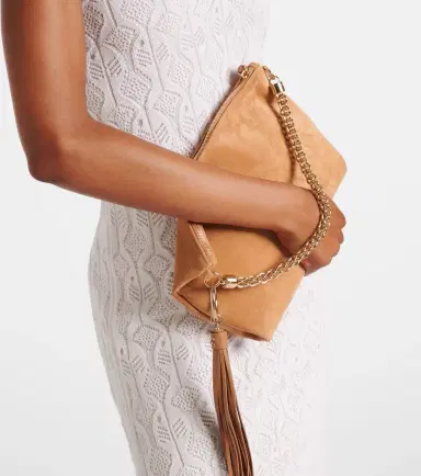 Jimmy Choo Callie suede clutch | Thumbnail 6