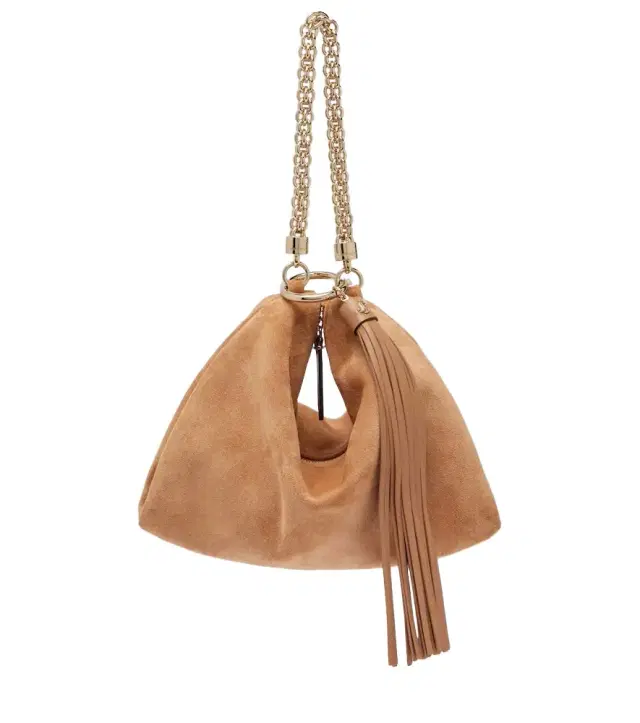 Callie suede clutch
