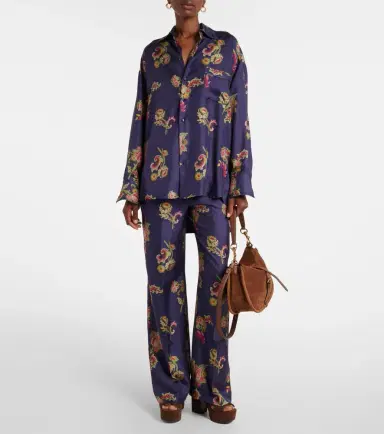 Etro Small suede shoulder bag | Thumbnail 5