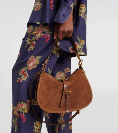Etro Small suede shoulder bag | Thumbnail 6
