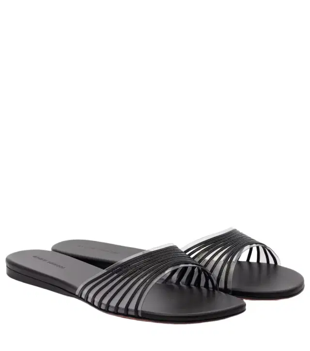 Amina Muaddi Mookie slides