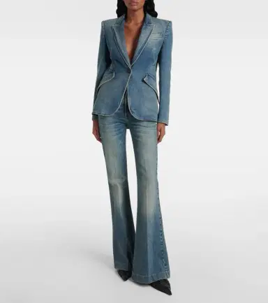 Alexander McQueen Denim blazer | Thumbnail 5 Alexander McQueen Denim blazer | Thumbnail 5