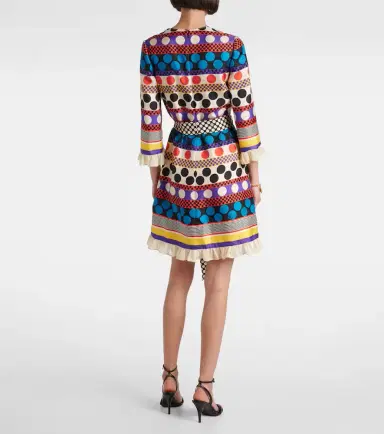 Valentino Escape polka-dot silk minidress | Thumbnail 3