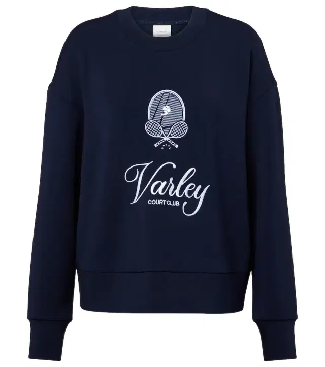 Varley Rasco logo jersey sweatshirt