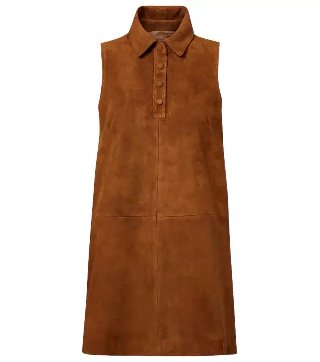 Frame The Suede City suede minidress