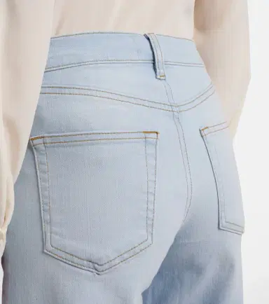 Frame Anchor high-rise wide-leg jeans | Thumbnail 6