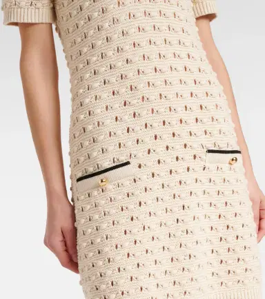 Frame Bauble pointelle cotton polo dress | Thumbnail 5