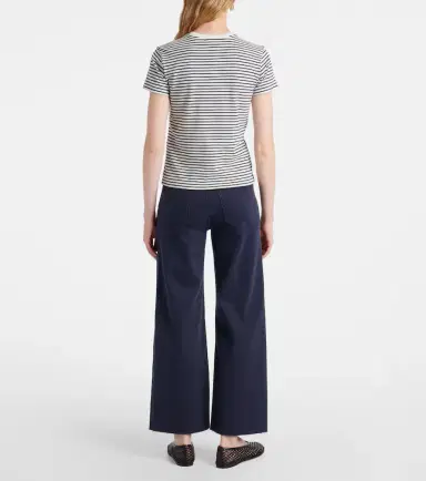 Frame Striped cotton T-shirt | Thumbnail 3