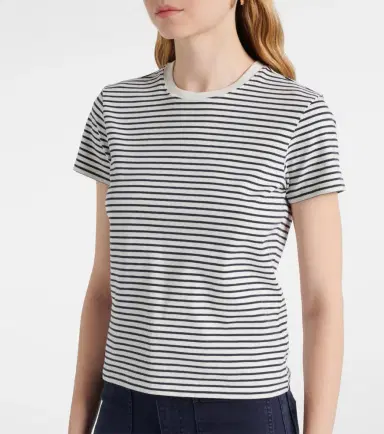 Frame Striped cotton T-shirt | Thumbnail 5
