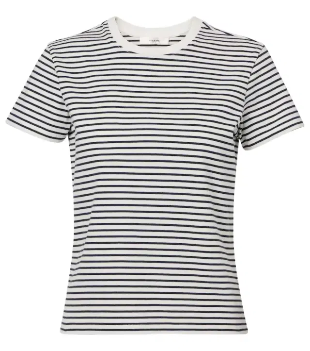 Frame Striped cotton T-shirt
