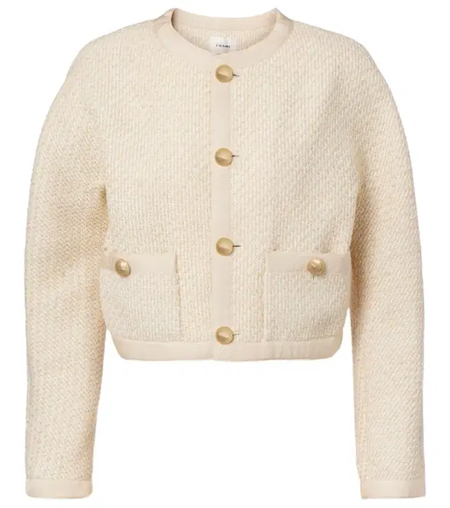 Frame Trim cropped jacket