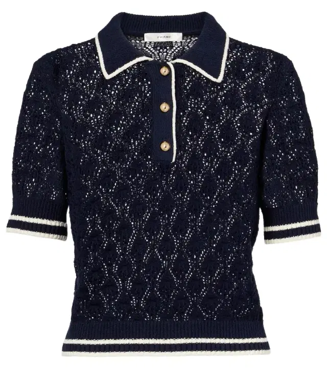 Frame Rookie knitted polo shirt