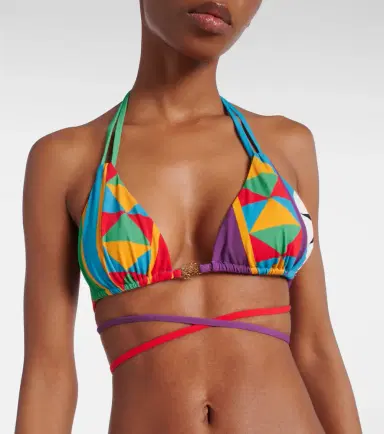 Loewe Paula's Ibiza printed bikini top | Thumbnail 2 Loewe Paula's Ibiza printed bikini top | Thumbnail 2