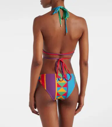 Loewe Paula's Ibiza printed bikini top | Thumbnail 4 Loewe Paula's Ibiza printed bikini top | Thumbnail 4