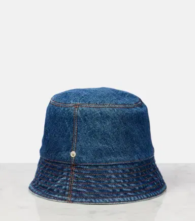 Loewe Paula's Ibiza logo denim bucket hat | Thumbnail 2