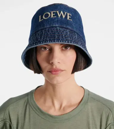 Loewe Paula's Ibiza logo denim bucket hat | Thumbnail 4