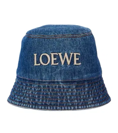Loewe Paula's Ibiza logo denim bucket hat | Thumbnail 1