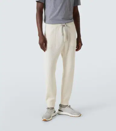 Brunello Cucinelli Cashmere-blend sweatpants | Thumbnail 4