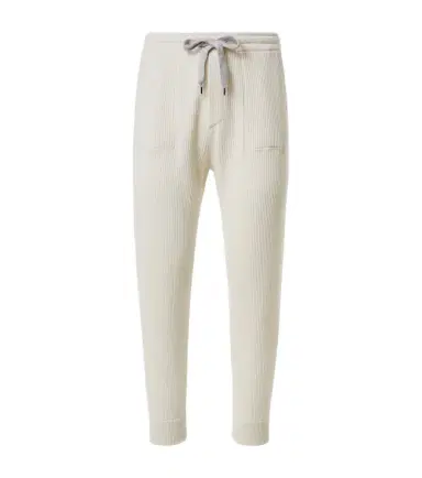 Brunello Cucinelli Cashmere-blend sweatpants | Thumbnail 1